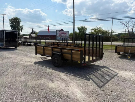 New 2026 Sure-Trac 7 x 12 3-Board Utility Trailer