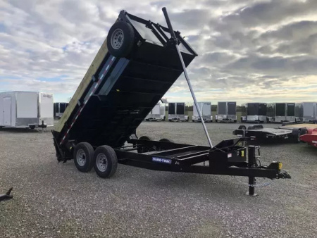 New 2025 Sure-Trac 82"x14 14K Low Pro Telescopic Dump
