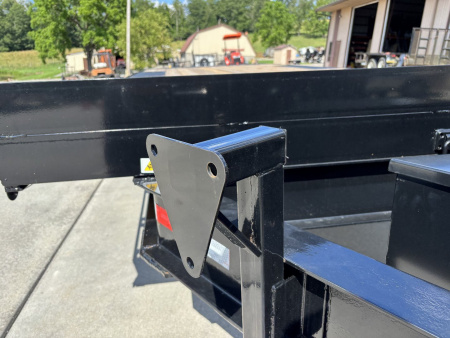 New 2026 Down 2 Earth Trailers 24' Deckover - Hydraulic Tilt Trailer w/ Winch Plate - 14000#GVWR