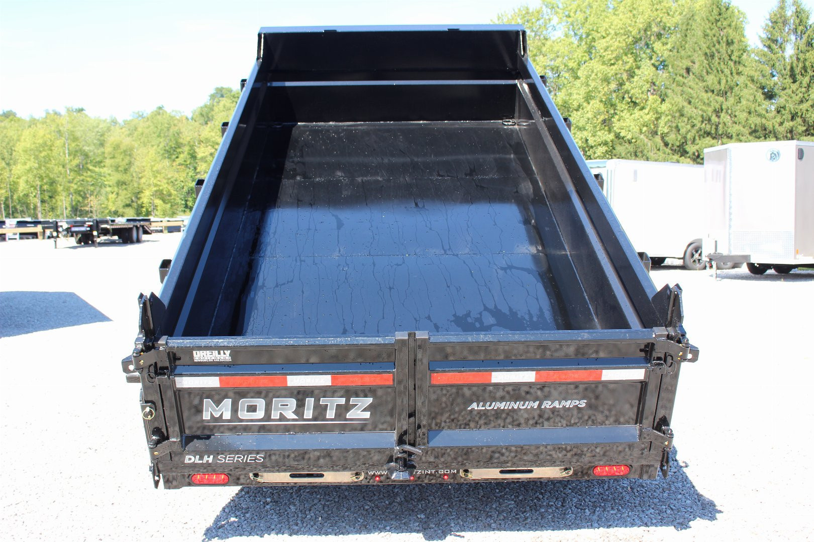 New 2026 Moritz 6' 10" x 14' Heavy Commercial DLH Series Dump Trailer - 16000# GVW