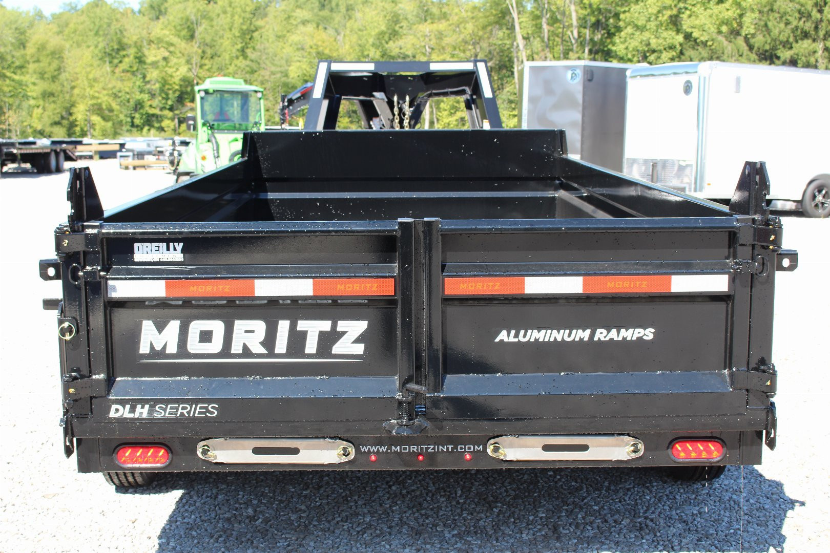 New 2026 Moritz 6' 10" x 14' Heavy Commercial DLH Series Dump Trailer - 16000# GVW