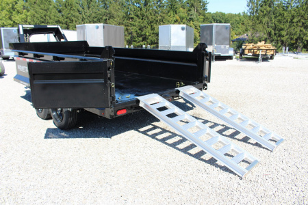 New 2026 Moritz 6' 10" x 14' Heavy Commercial DLH Series Dump Trailer - 16000# GVW