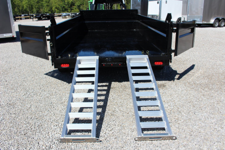 New 2026 Moritz 6' 10" x 14' Heavy Commercial DLH Series Dump Trailer - 16000# GVW