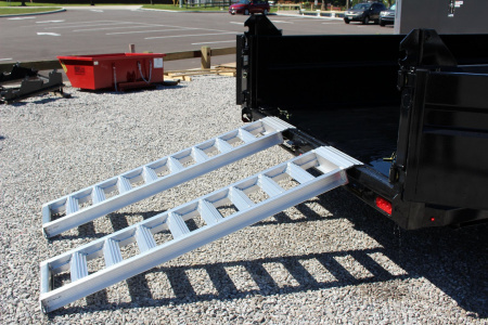 New 2026 Moritz 6' 10" x 14' Heavy Commercial DLH Series Dump Trailer - 16000# GVW