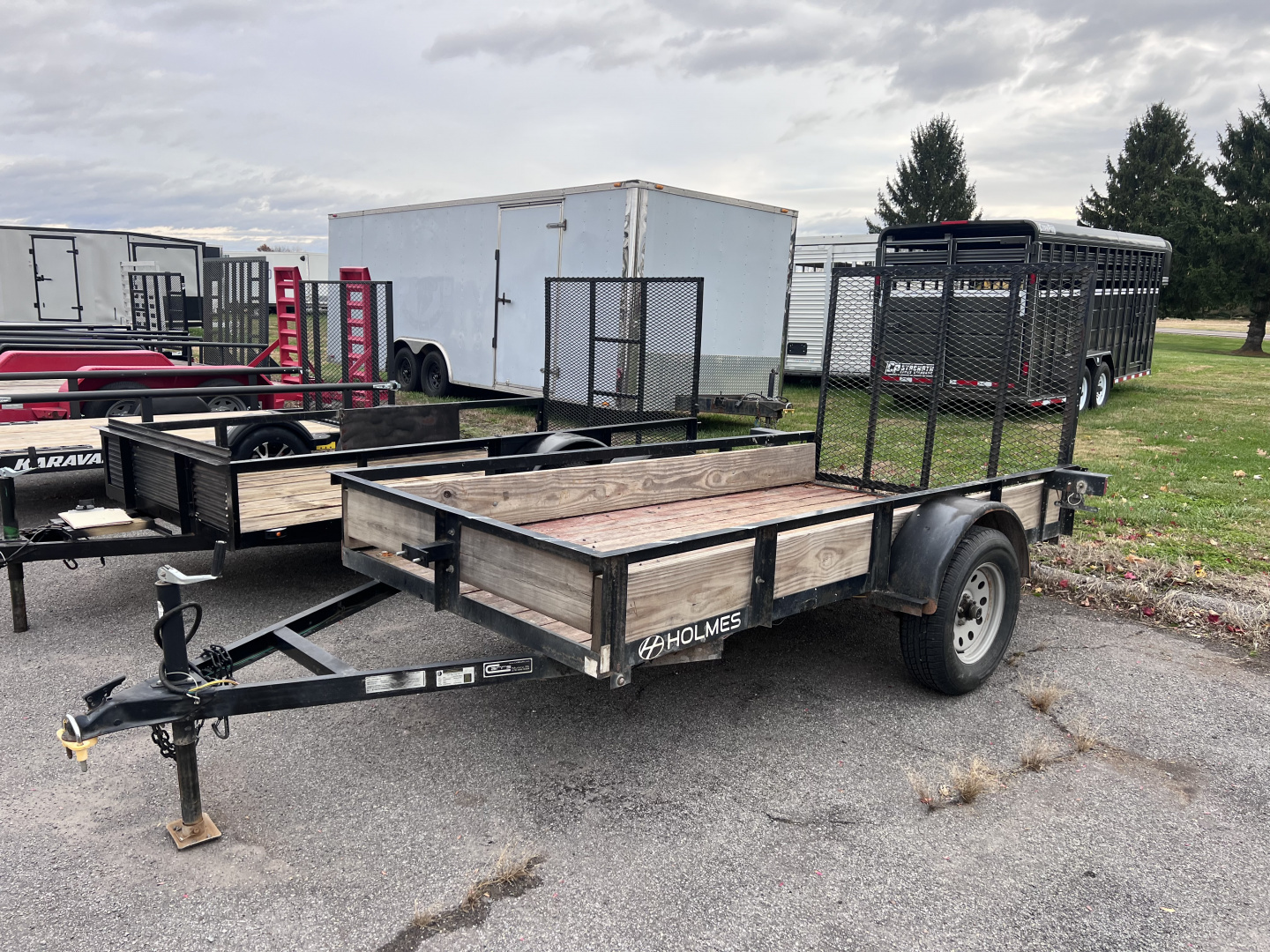 Used 2017 Holmes Trailers 5x10 3K Utility Trailer