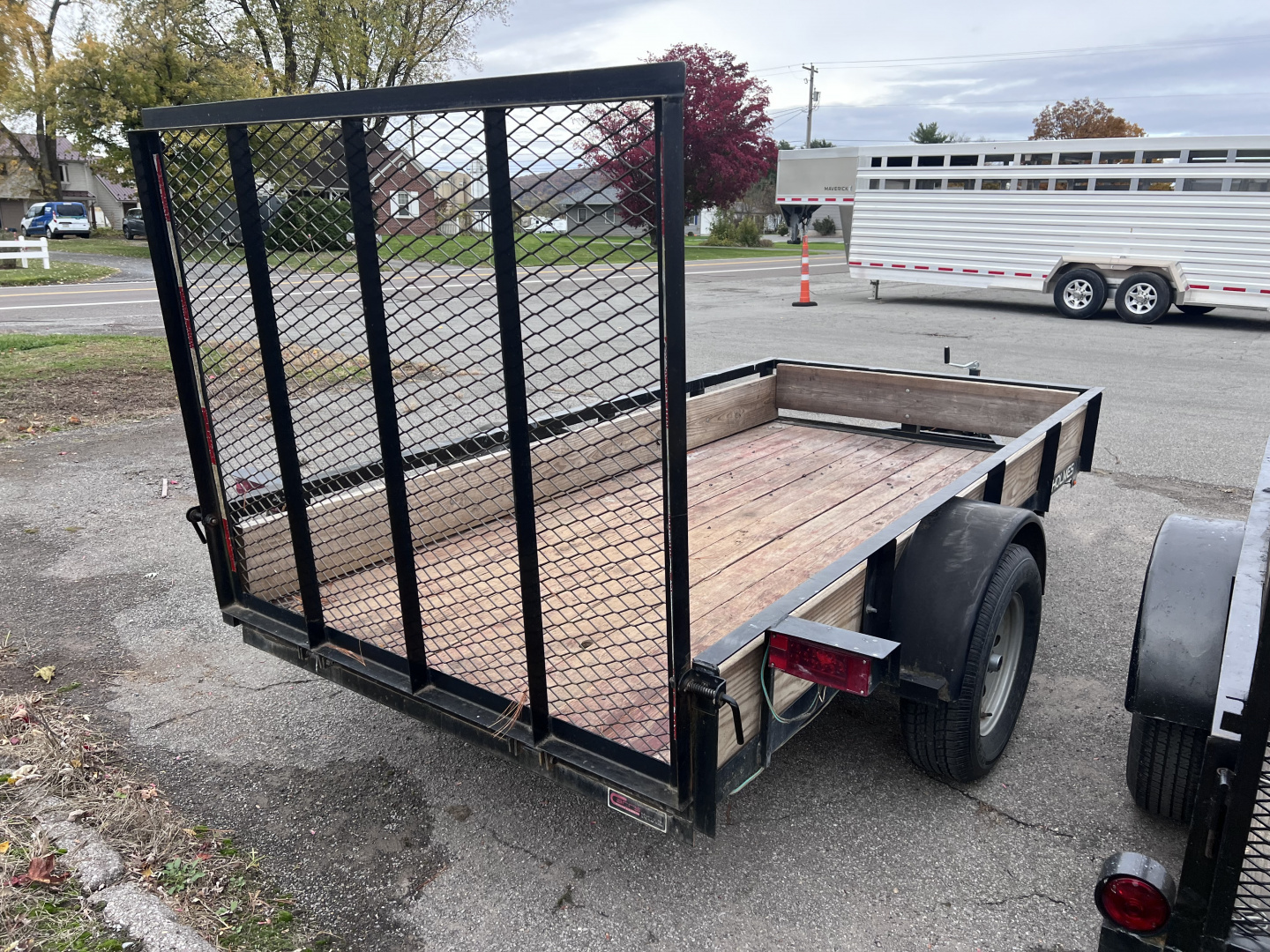 Used 2017 Holmes Trailers 5x10 3K Utility Trailer