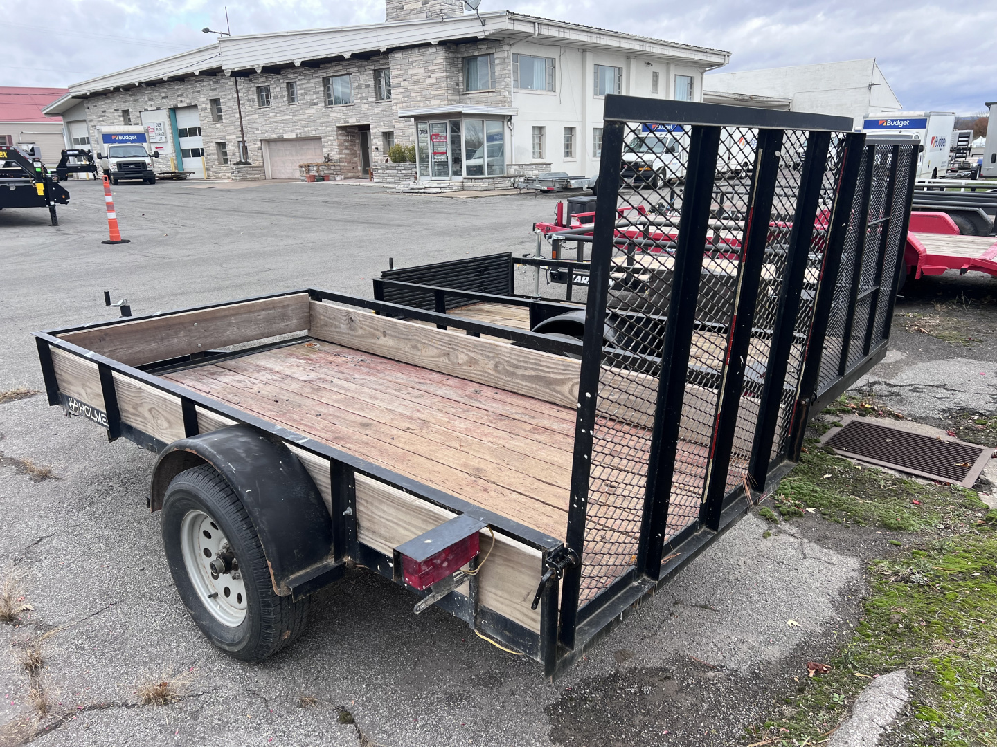 Used 2017 Holmes Trailers 5x10 3K Utility Trailer