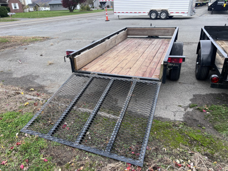 Used 2017 Holmes Trailers 5x10 3K Utility Trailer