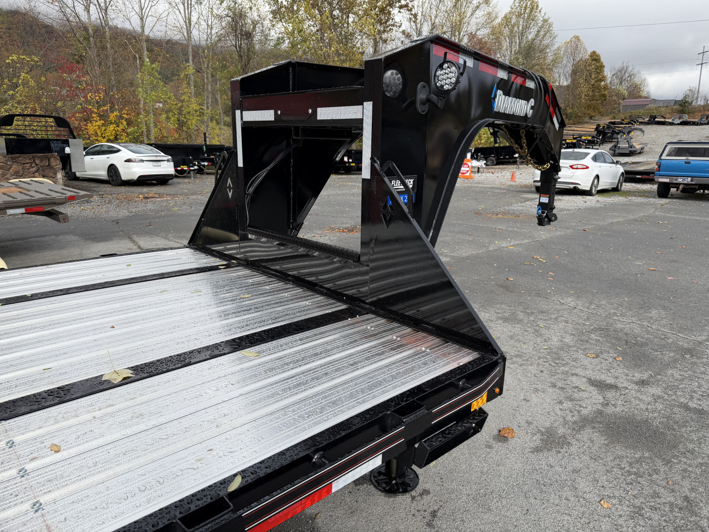 New 2026 Diamond C Trailers FMAX212 GOOSENECK TRAILER PACESETTER EDITION HYDRO DOVE & JACKS DISC BRAKES ALUMINUM FLOOR AND OUTER RIMS