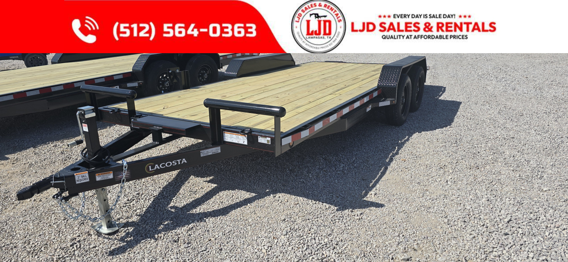 New 2026 Lacosta - 83x20 - Car Hauler