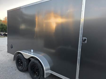 New 2026 US Cargo 7X16 TANDEM AXLE 6'6 TALL RAMP DOOR 080 POLYCORE SCREWLESS Cargo / Enclosed Trailer