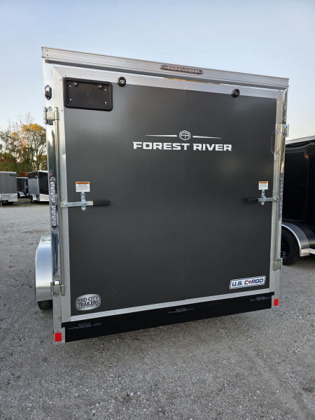 New 2026 US Cargo 7X16 TANDEM AXLE 6'6 TALL RAMP DOOR 080 POLYCORE SCREWLESS Cargo / Enclosed Trailer