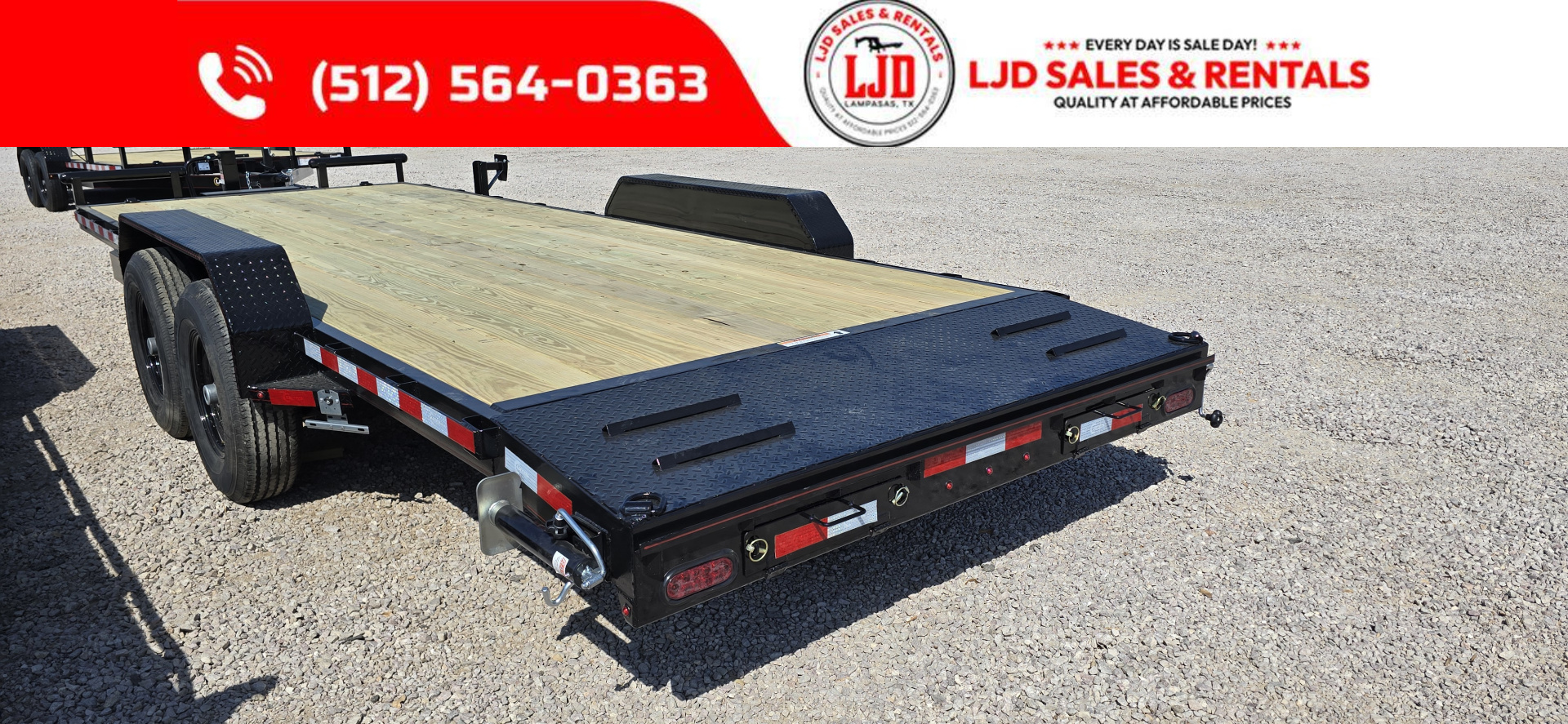 New 2026 Lacosta - 83" x 22' - Car Hauler/Equipment Trailer