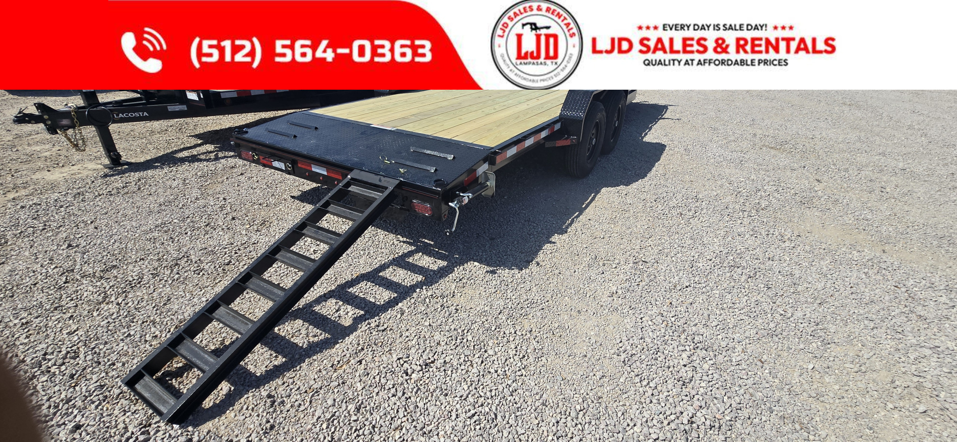 New 2026 Lacosta Trailers - 83" x 22' - Trailer Car Hauler