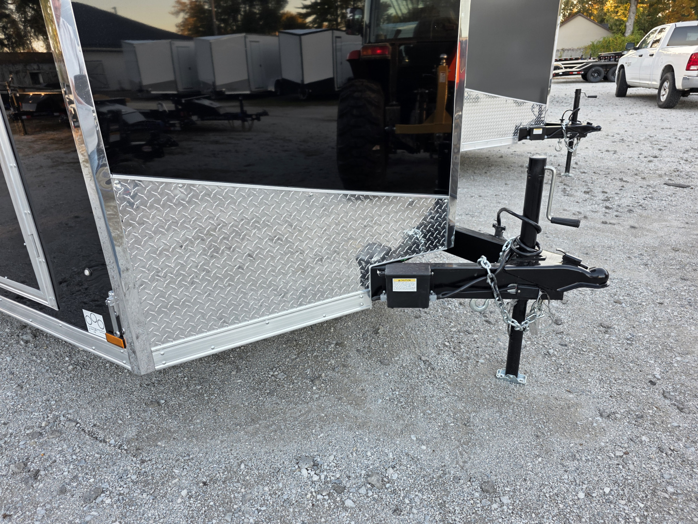 New 2026 US Cargo 7X16 TANDEM AXLE 6' TALL RAMP DOOR 080 POLYCORE SCREWLESS Cargo / Enclosed Trailer