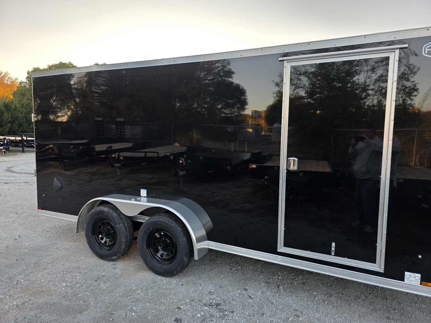 New 2026 US Cargo 7X16 TANDEM AXLE 6' TALL RAMP DOOR 080 POLYCORE SCREWLESS Cargo / Enclosed Trailer