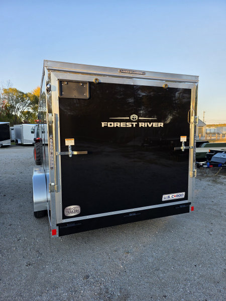 New 2026 US Cargo 7X16 TANDEM AXLE 6' TALL RAMP DOOR 080 POLYCORE SCREWLESS Cargo / Enclosed Trailer
