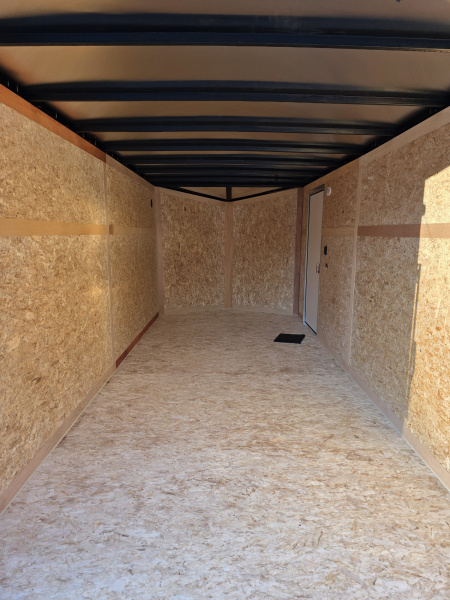 New 2026 US Cargo 7X16 TANDEM AXLE 6' TALL RAMP DOOR 080 POLYCORE SCREWLESS Cargo / Enclosed Trailer