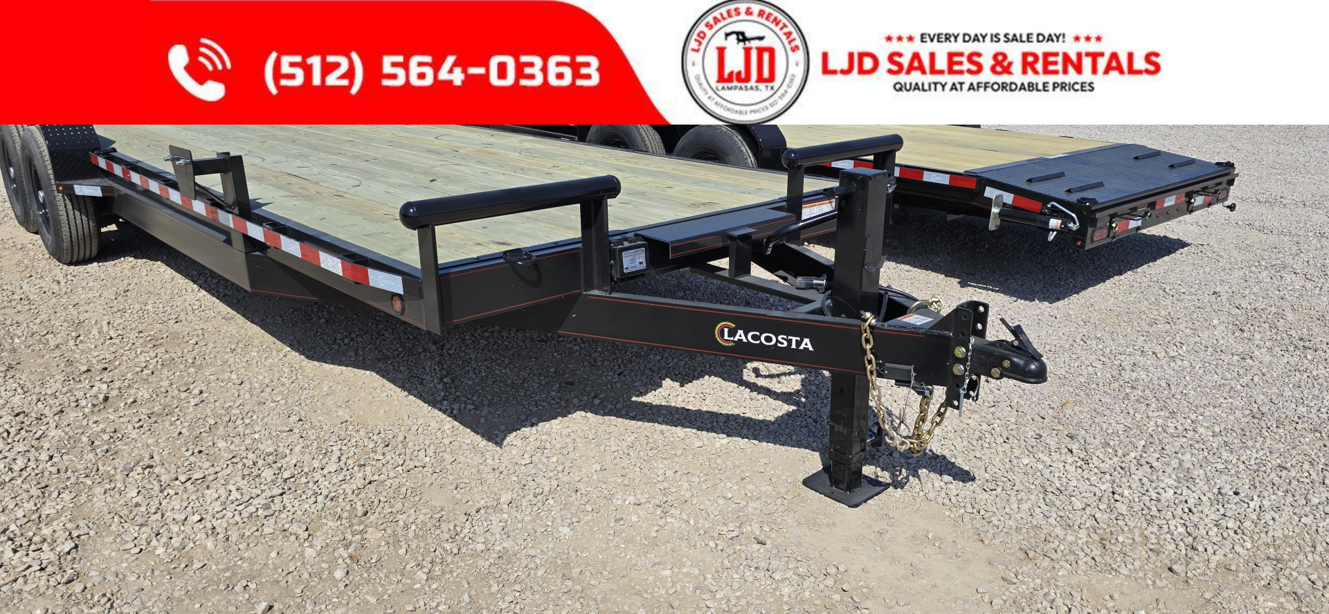 New 2026 Lacosta - 83  x 24' - Trailer Car Hauler