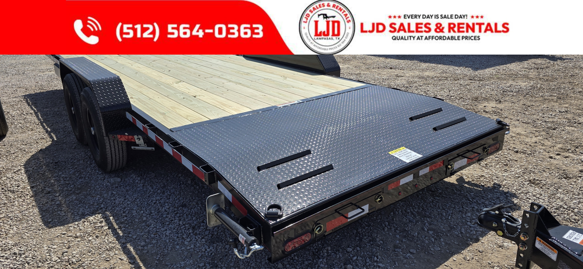 New 2026 Lacosta - 83" x 24' - Trailer Car Hauler