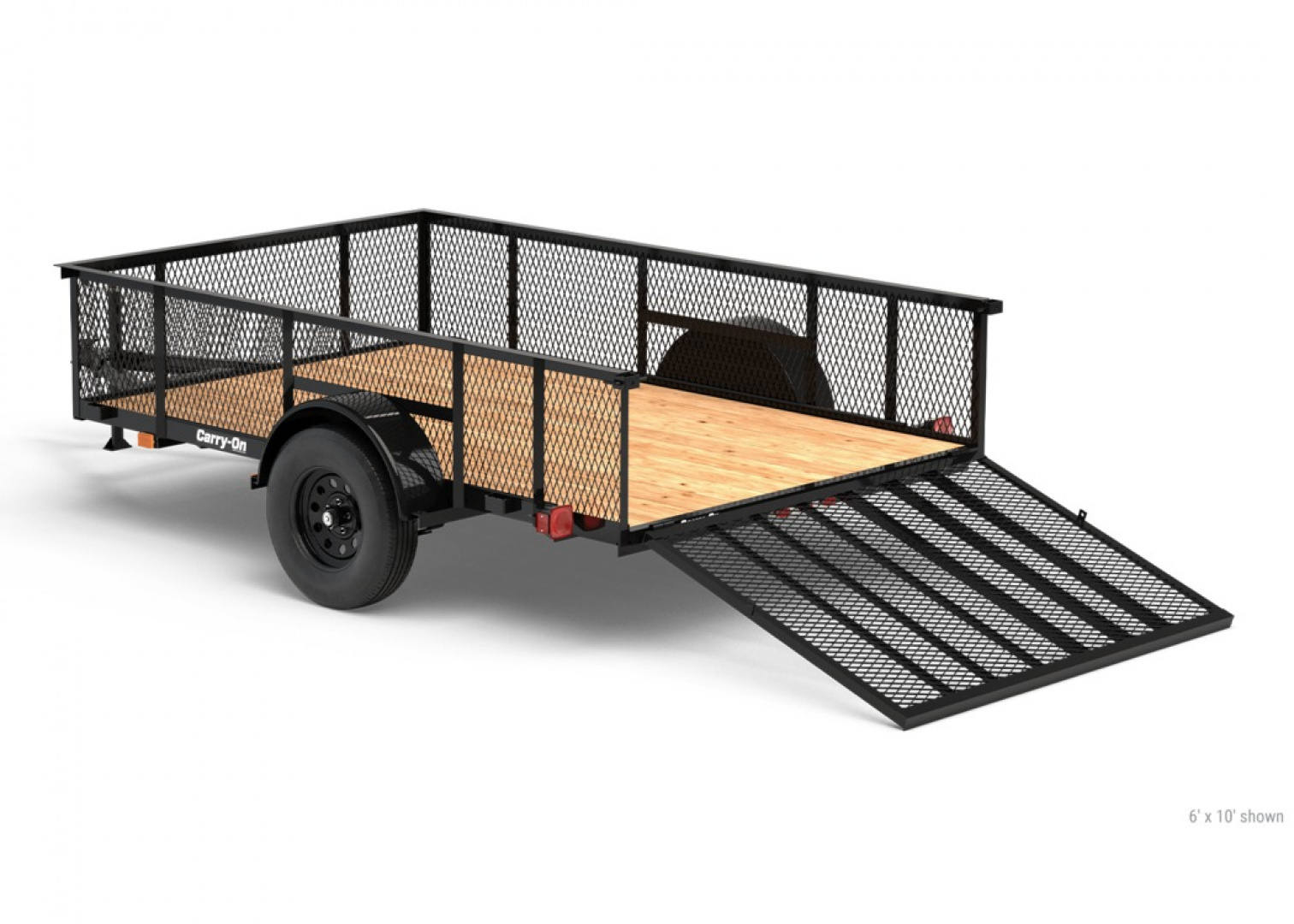 New 2026 Carry-On 6X12GWHS Utility Trailer
