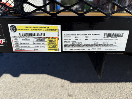 New 2026 Sure-Trac 7x14 7K Tube Top Utility W/ 2' Mesh Sides Utility Trailer