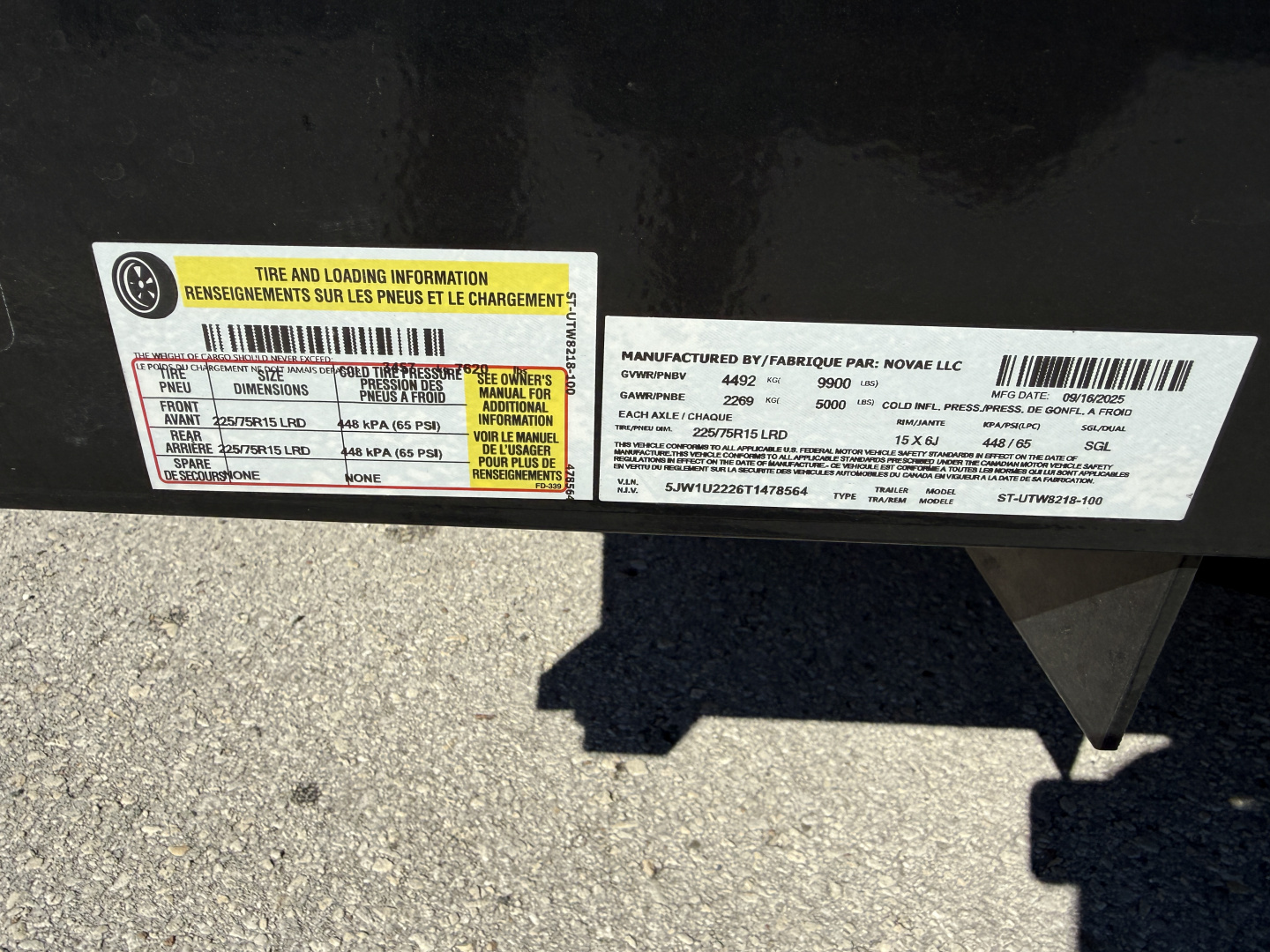 New 2026 Sure-Trac 7x18 10K Tube Top 2' Mesh Sides Utility Trailer