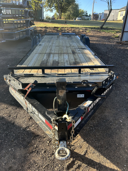 Used REPO/USED 2025 PJ Trailers 83 x24 Tandem Axles-7K Axles- Equipment Trailer-Pintle Hitch