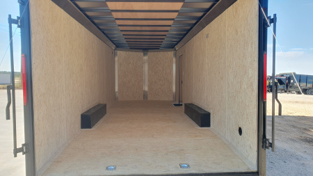 New 2026 Compass 8.5x24' Enclosed Cargo Trailer - Indigo DLX