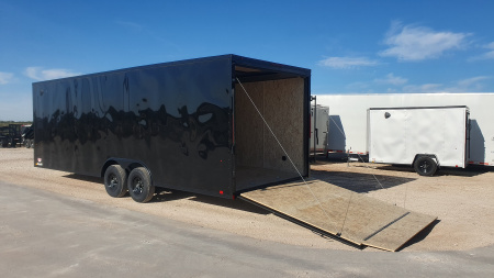 New 2026 Compass 8.5x24' Enclosed Cargo Trailer - Indigo DLX