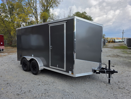 New 2026 US Cargo 7X14 TANDEM AXLE 6' TALL RAMP DOOR 080 POLYCORE SCREWLESS Cargo / Enclosed Trailer