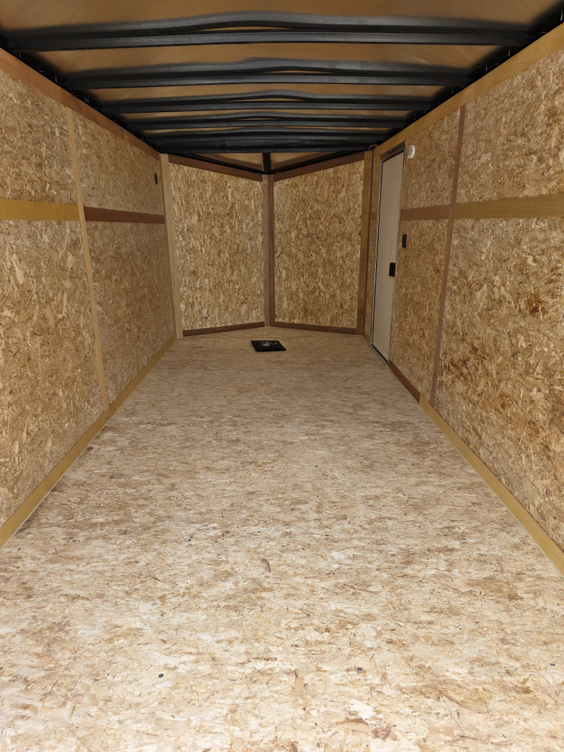 New 2026 US Cargo 7X16 TANDEM AXLE 6' TALL RAMP DOOR 080 POLYCORE SCREWLESS Cargo / Enclosed Trailer