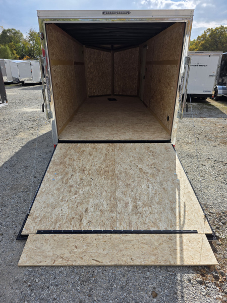 New 2026 US Cargo 7X16 TANDEM AXLE 6' TALL RAMP DOOR 080 POLYCORE SCREWLESS Cargo / Enclosed Trailer