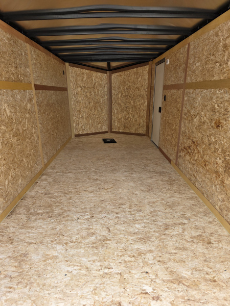 New 2026 US Cargo 7X16 TANDEM AXLE 6' TALL RAMP DOOR 080 POLYCORE SCREWLESS Cargo / Enclosed Trailer