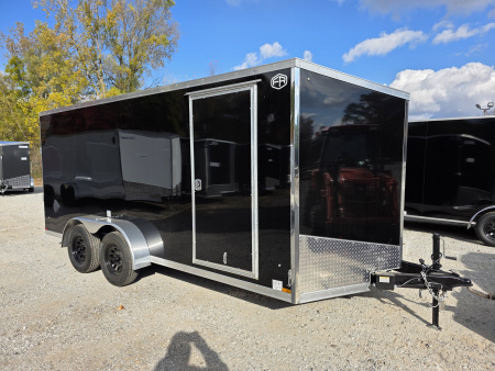 New 2026 US Cargo 7X16 TANDEM AXLE 6' TALL RAMP DOOR 080 POLYCORE SCREWLESS Cargo / Enclosed Trailer