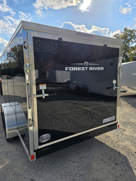 New 2026 US Cargo 7X16 TANDEM AXLE 6' TALL RAMP DOOR 080 POLYCORE SCREWLESS Cargo / Enclosed Trailer