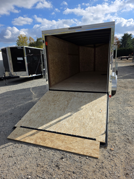 New 2026 US Cargo 7X16 TANDEM AXLE 6' TALL RAMP DOOR 080 POLYCORE SCREWLESS Cargo / Enclosed Trailer