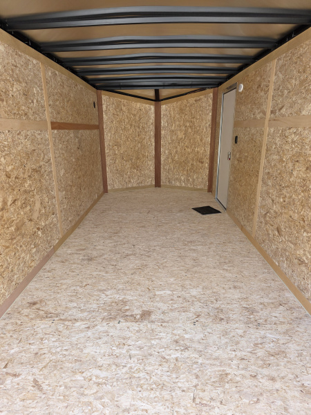 New 2026 US Cargo 7X16 TANDEM AXLE 6' TALL RAMP DOOR 080 POLYCORE SCREWLESS Cargo / Enclosed Trailer