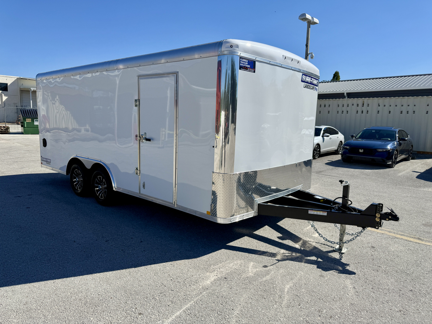 New 2026 Sure-Trac 8.5x18 10K Landscape Pro Cargo / Enclosed Trailer