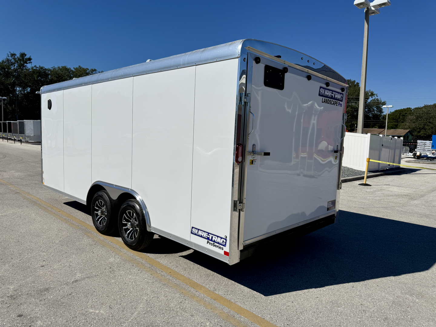 New 2026 Sure-Trac 8.5x18 10K Landscape Pro Cargo / Enclosed Trailer
