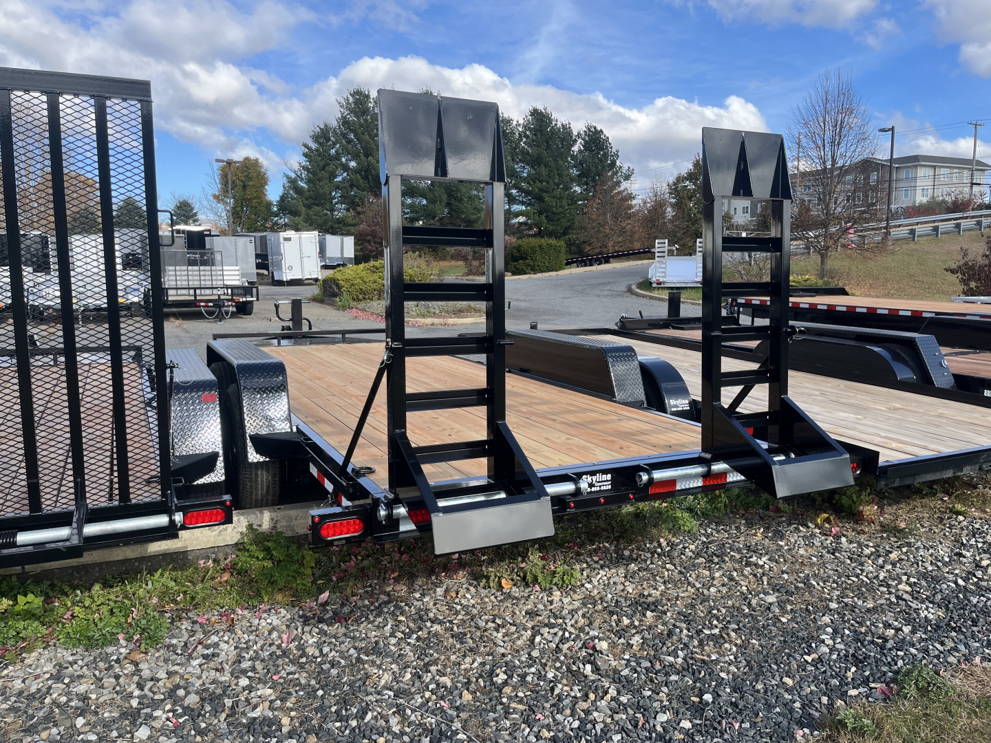 New 2026 BWISE EH18-14HD Equipment Trailer