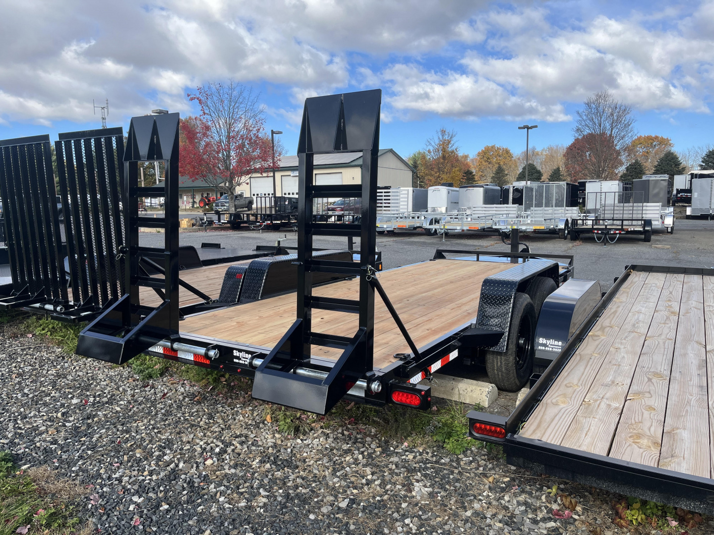 New 2026 BWISE EH18-14HD Equipment Trailer