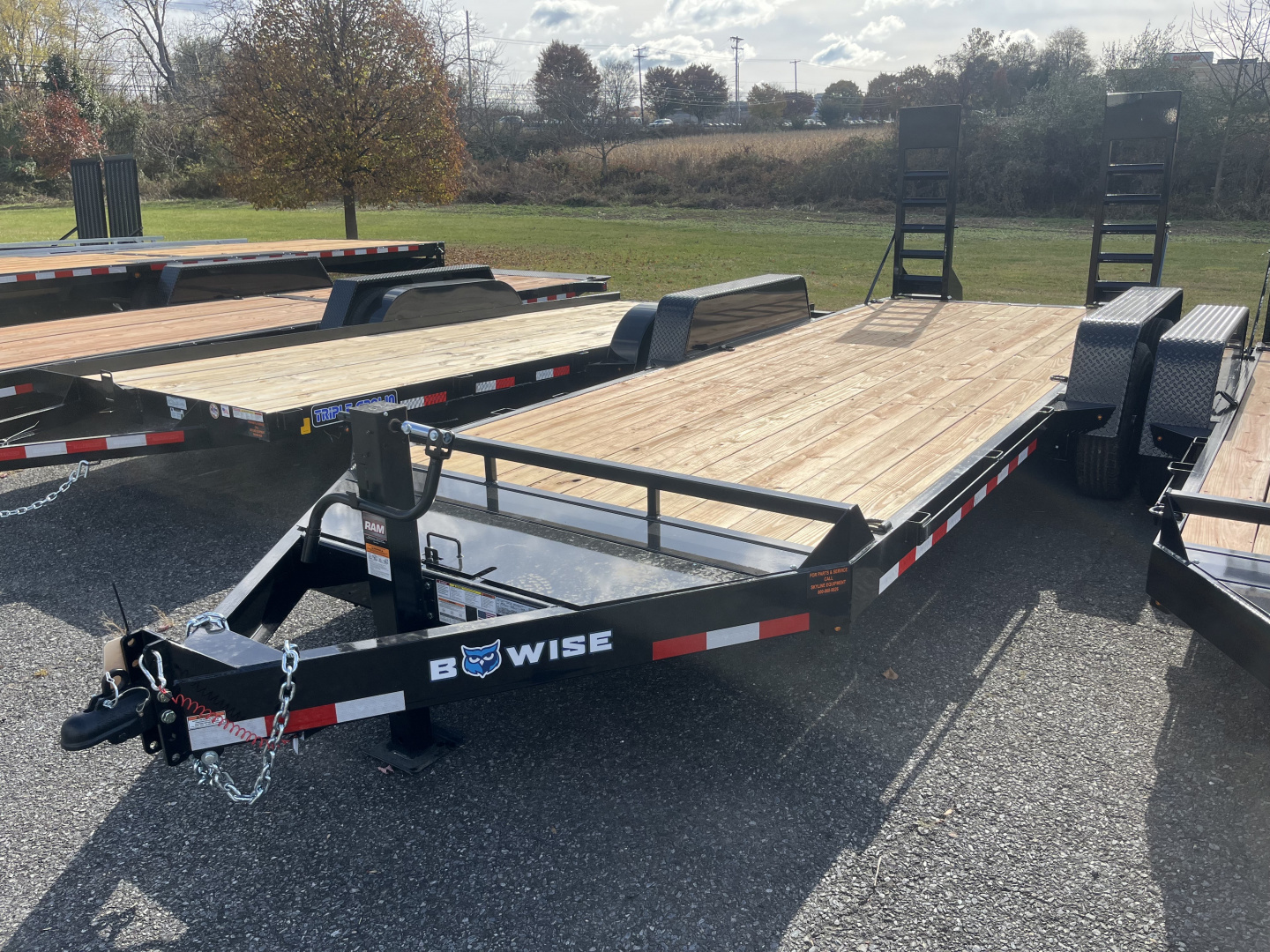 New 2026 BWISE EH18-14HD Equipment Trailer