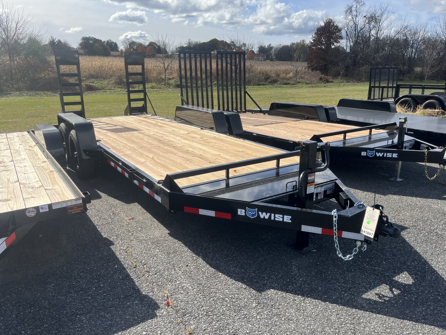 New 2026 BWISE EH18-14HD Equipment Trailer