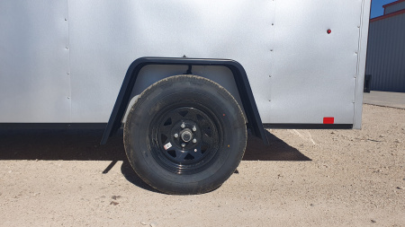 New 2026 Compass 5'x10' Enclosed Cargo Trailer - Indigo DLX