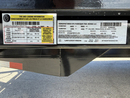 New 2026 Sure-Trac 8.5x20 10K Low Profile Flat Deck Deckover Trailer