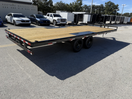 New 2026 Sure-Trac 8.5x20 10K Low Profile Flat Deck Deckover Trailer