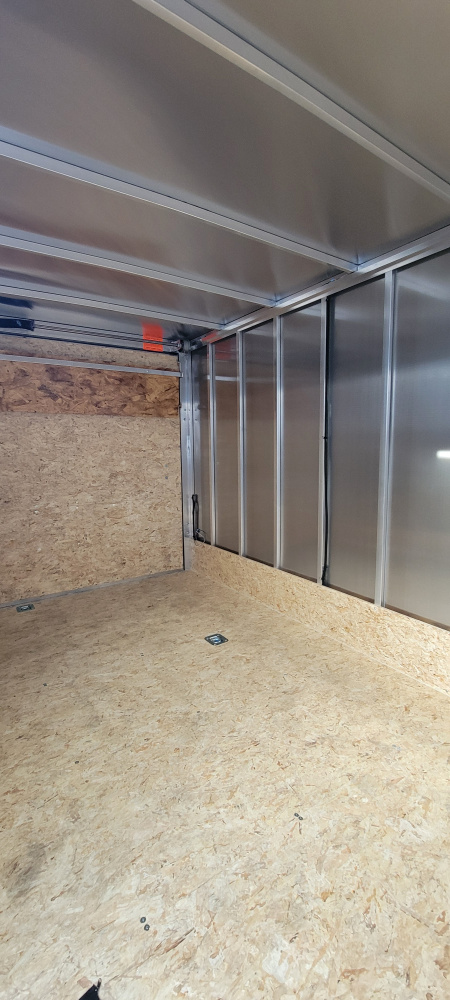 New 2026 Lightning Trailers 7X17 CHARCOAL 3K 2 PLACE Cargo / Enclosed Trailer