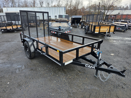 New 2025 Cam Superline 5X10 - TUBE TOP Utility Trailer