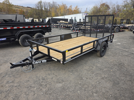 New 2026 Cam Superline 6X12 - TUBE TOP Utility Trailer